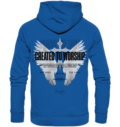 Created to worship - Premium Hoodie