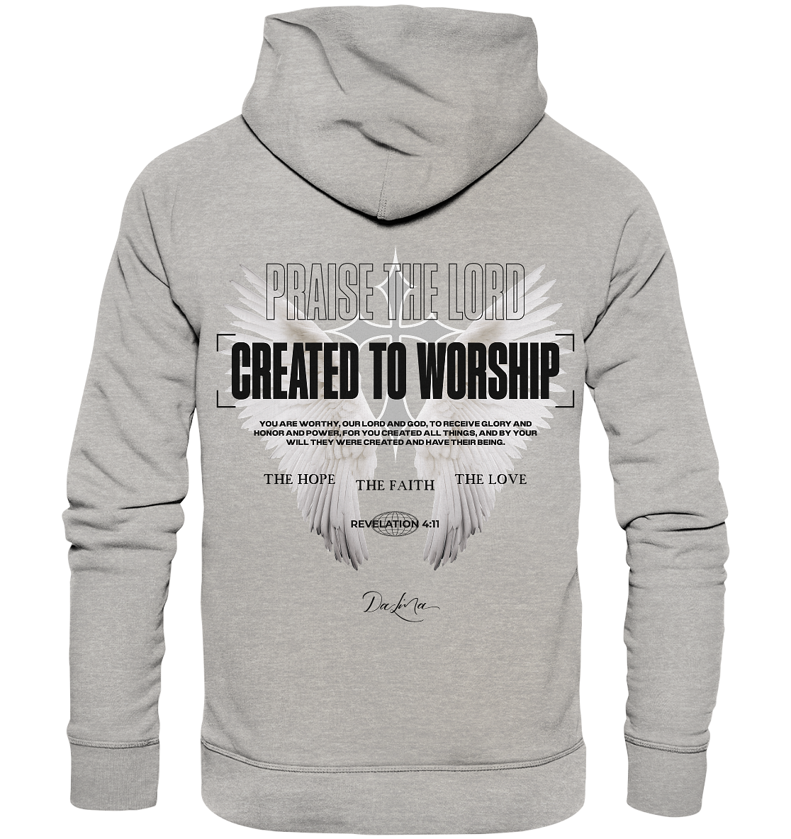 Created to worship - Premium Hoodie