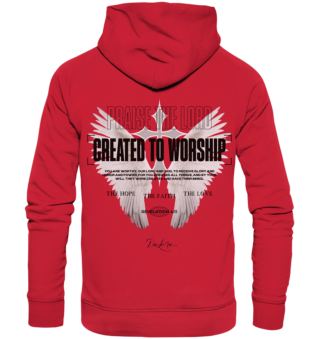 Created to worship - Premium Hoodie