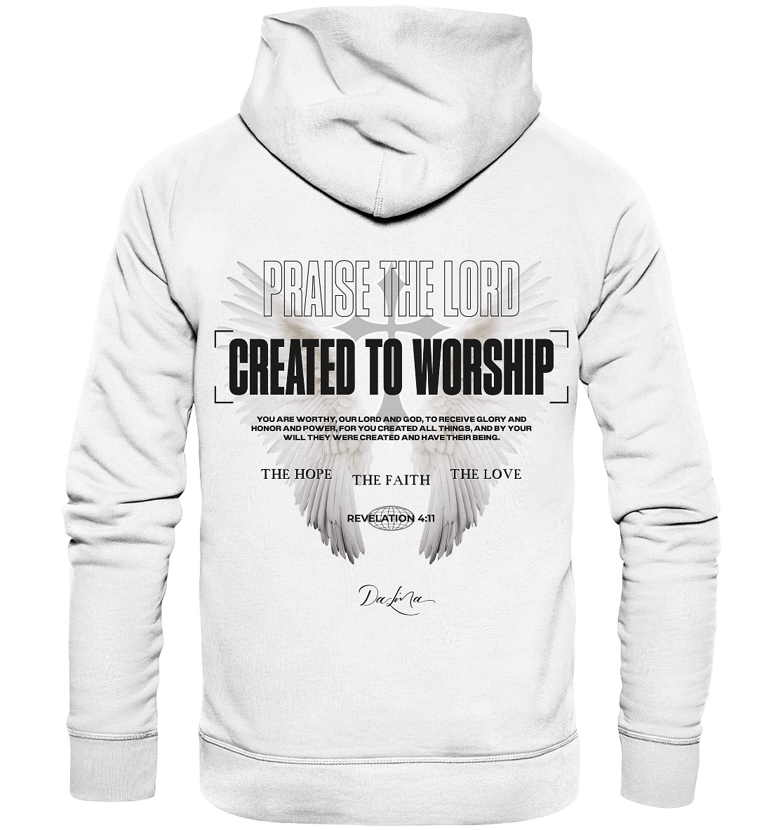 Created to worship - Premium Hoodie