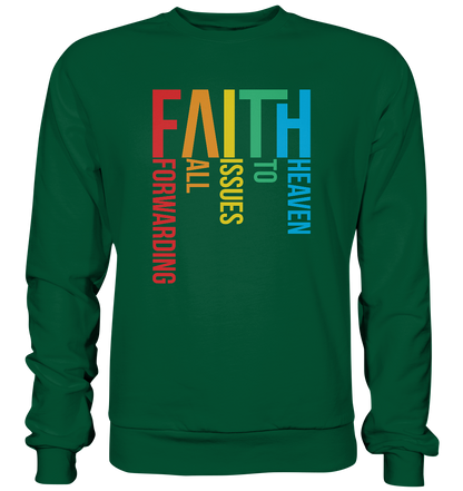 Faith (Abbreviatur) - Basic Sweatshirt