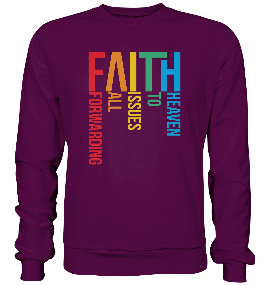 Faith (Abbreviatur) - Basic Sweatshirt