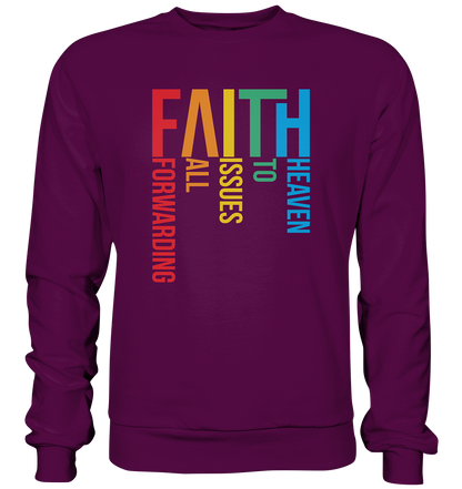 Faith (Abbreviatur) - Basic Sweatshirt