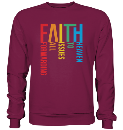 Faith (Abbreviatur) - Basic Sweatshirt