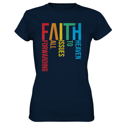 Faith (Abbreviatur) - Damen Shirt