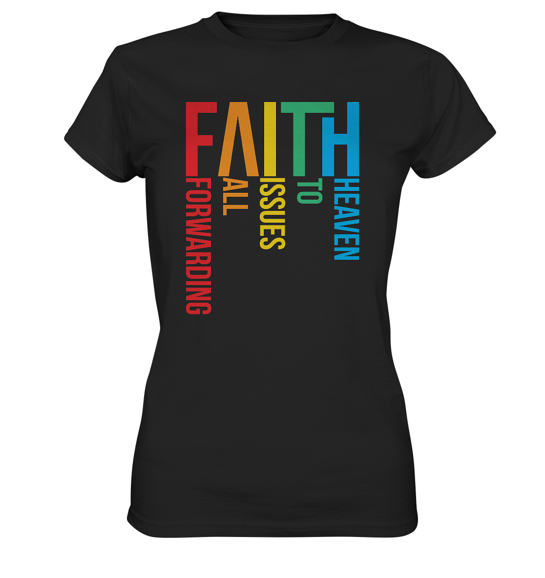 Faith (Abbreviatur) - Damen Shirt