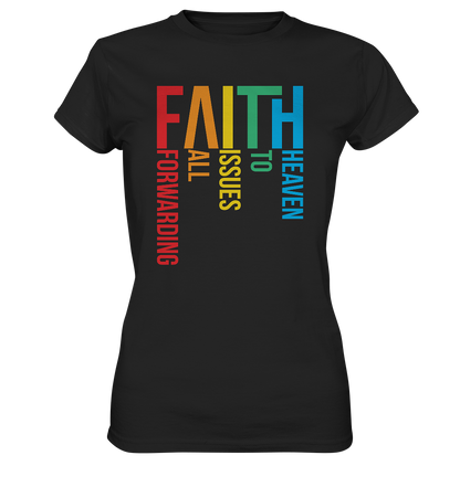 Faith (Abbreviatur) - Damen Shirt