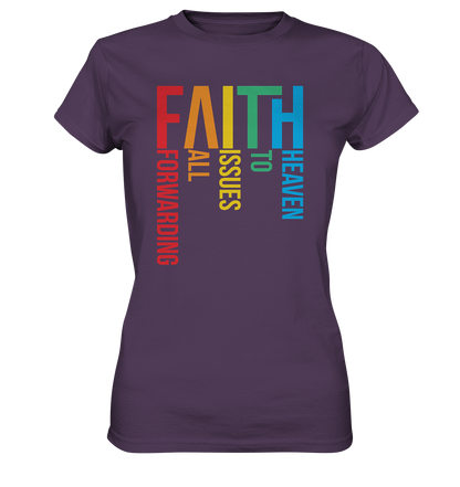 Faith (Abbreviatur) - Damen Shirt