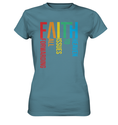 Faith (Abbreviatur) - Damen Shirt