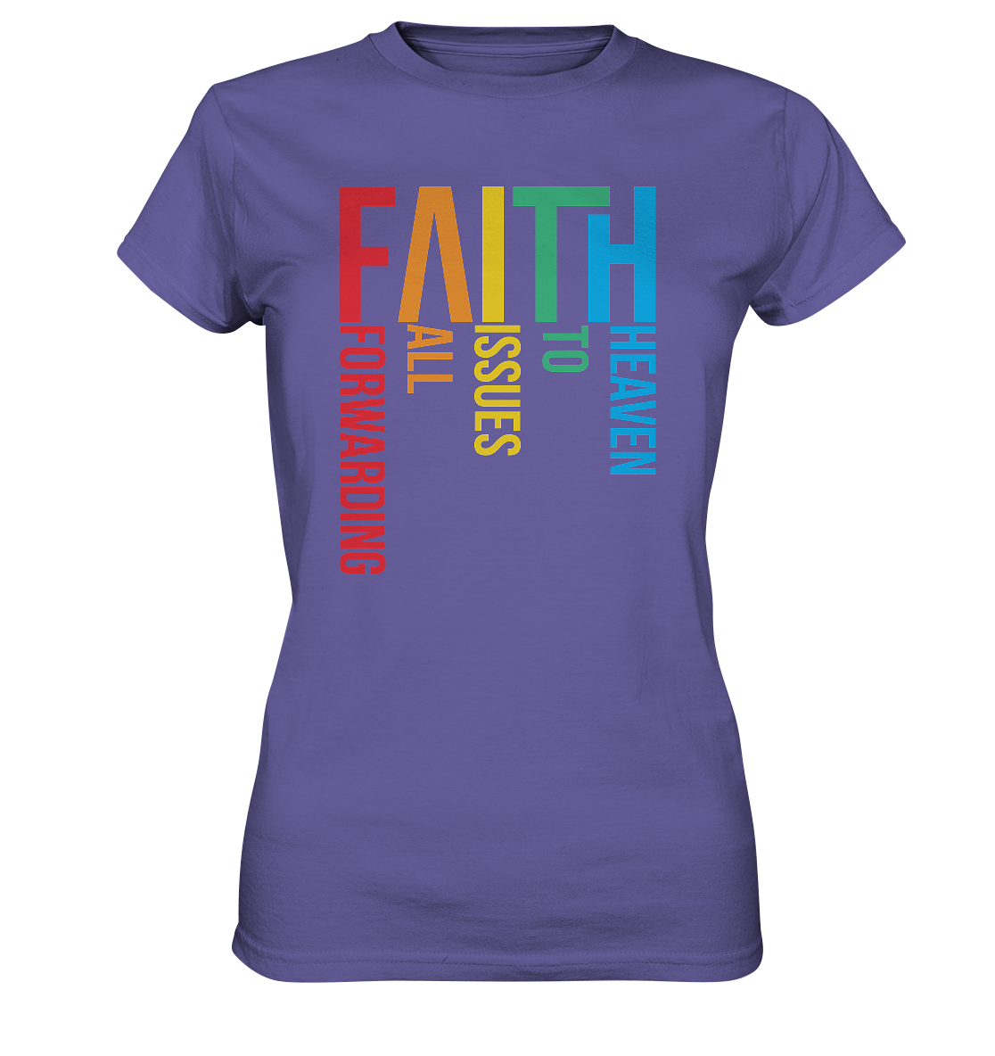 Faith (Abbreviatur) - Damen Shirt