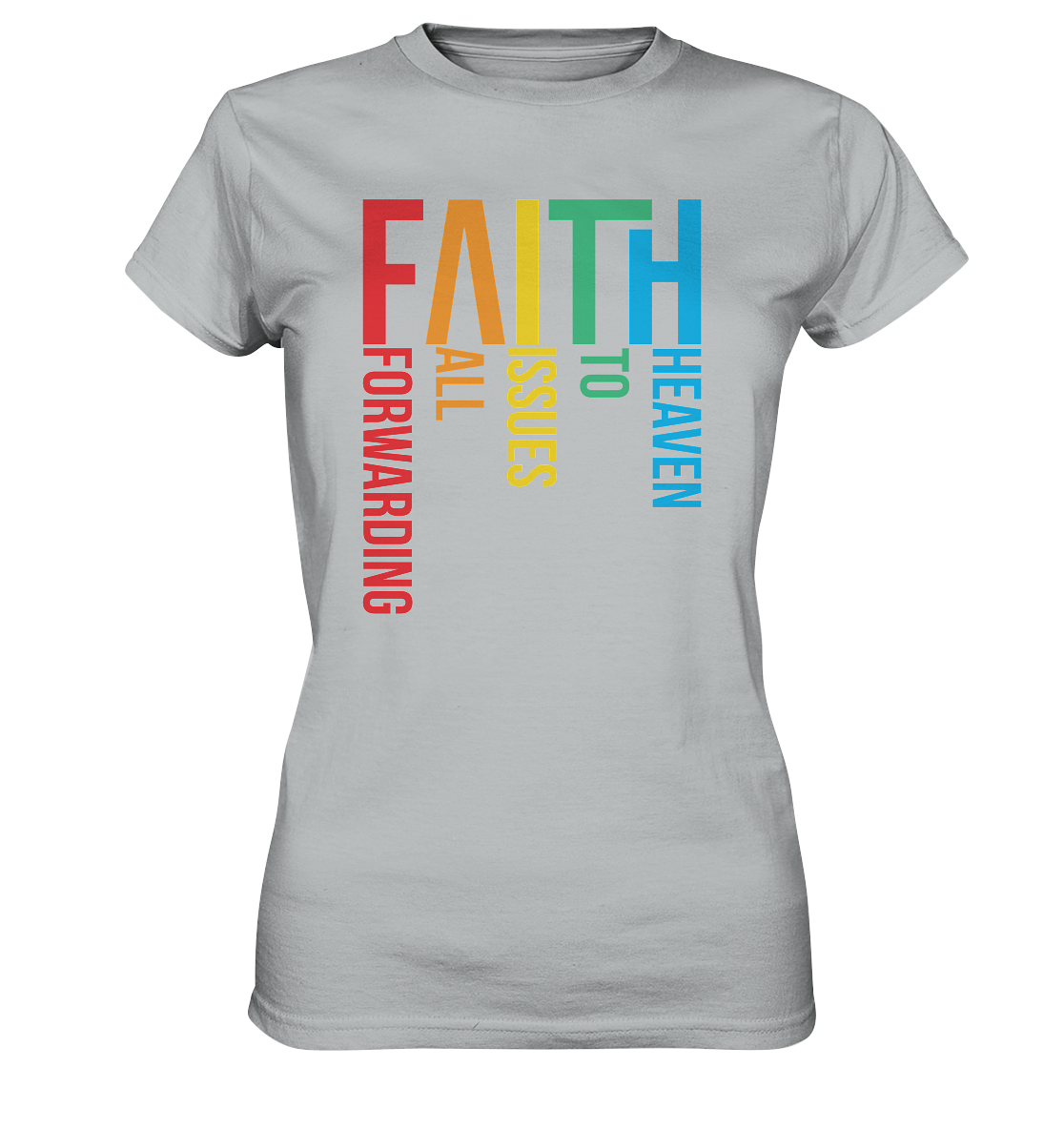 Faith (Abbreviatur) - Damen Shirt