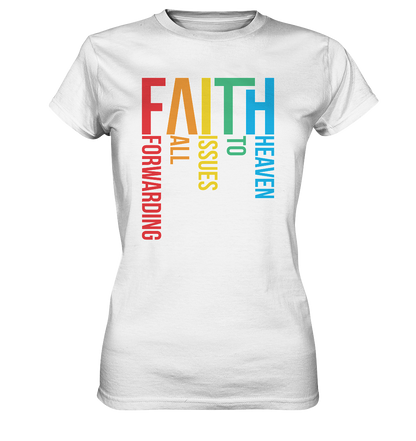 Faith (Abbreviatur) - Damen Shirt