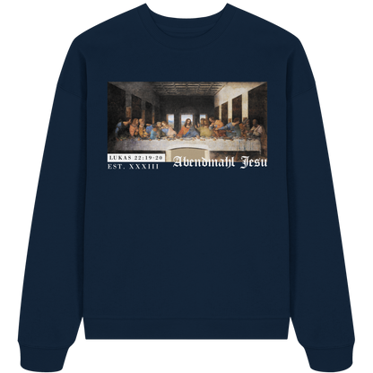 Abendmahl Jesu - Premium Oversize Sweatshirt