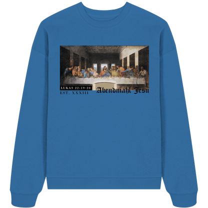 Abendmahl Jesu - Premium Oversize Sweatshirt