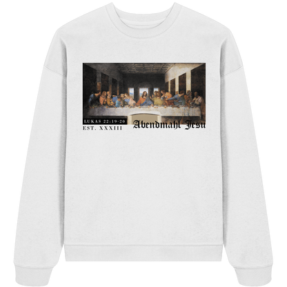 Abendmahl Jesu - Premium Oversize Sweatshirt