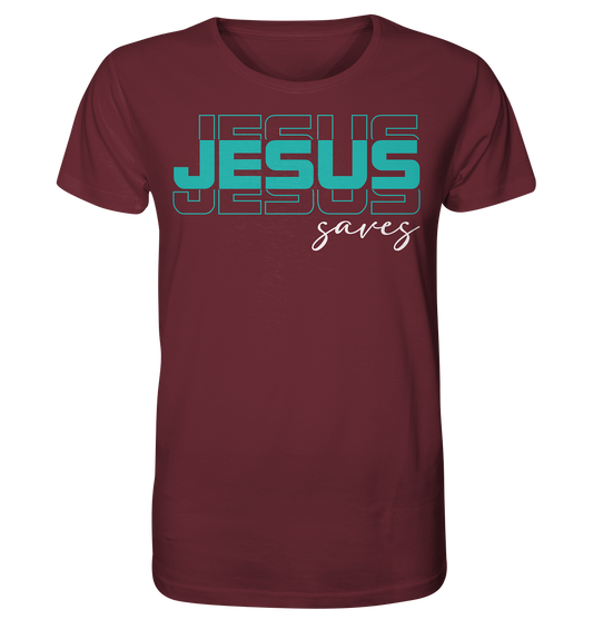 JESUS saves - Herren Shirt